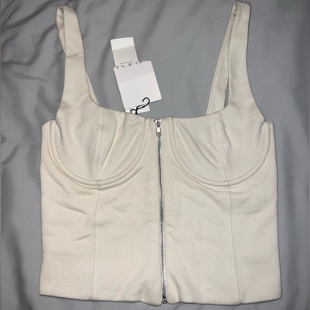 Zara corset top